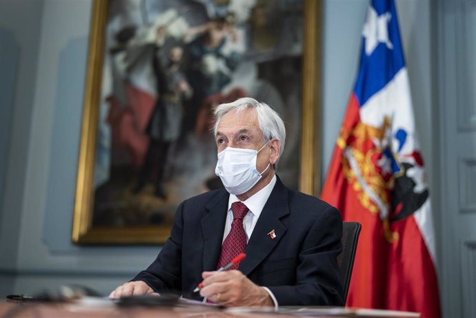 Archivo - El presidente de Chile, Sebastián Piñera.