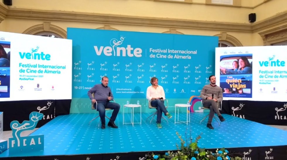 Presentación de la película 'Con quién viajas' en Fical.