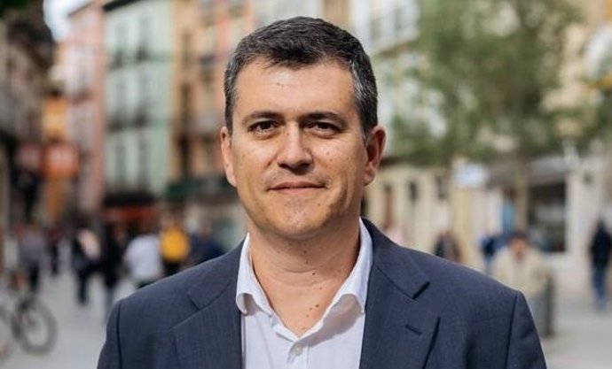 Archivo - El presidente de Chunta Aragonesista, Joaquín Palacín.