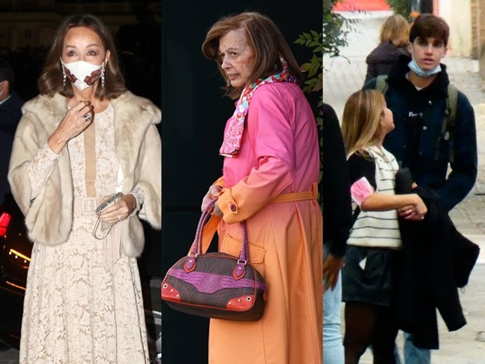 ISABEL PREYSLER, MARÍA TERESA CAMPOS Y PABLO URDANGARIN
