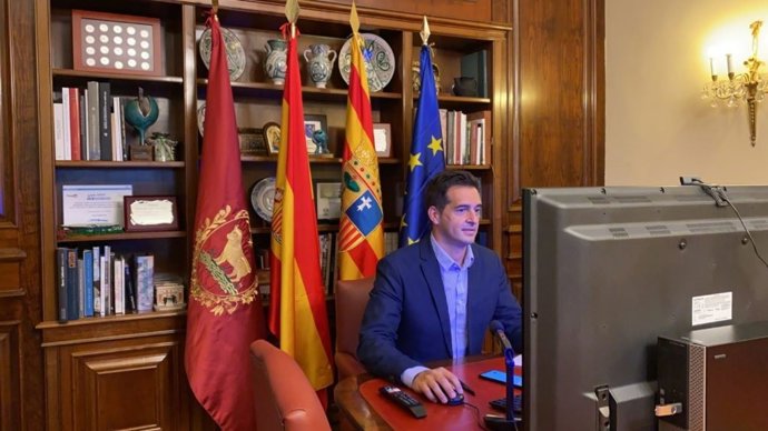 Archivo - El concejal de Empresas y Autónomos de Teruel, Ramón Fuertes.