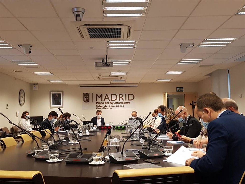 Comisión Medio Ambiente y Movilidad en el Ayuntamiento de Madrid