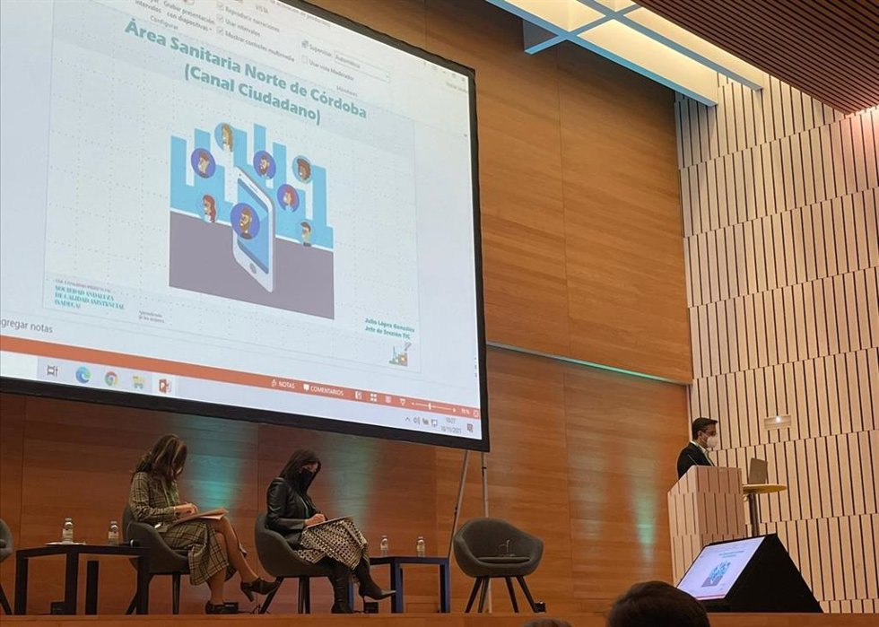 Imagen del Congreso Nacional de la Sociedad Andaluza de Calidad Asistencial celebrado en Córdoba.