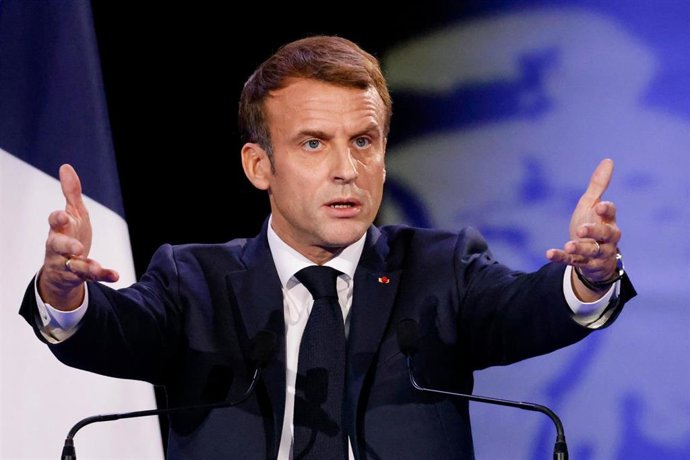 El presidente de Francia, Emmanuel Macron. 