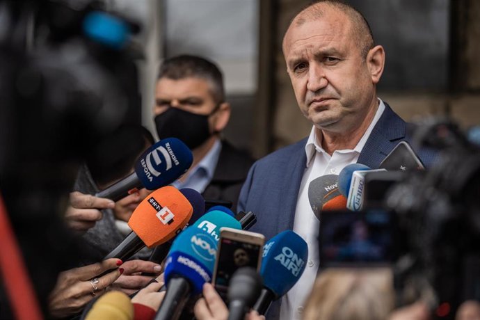 El presidente de Bulgaria, Rumen Radev.