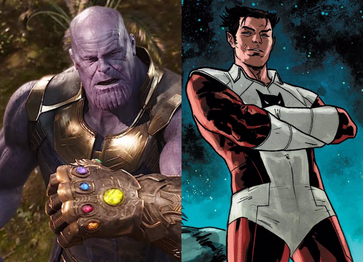 Eternals ¿Por qué Eros no es morado como su hermano Thanos de Marvel?