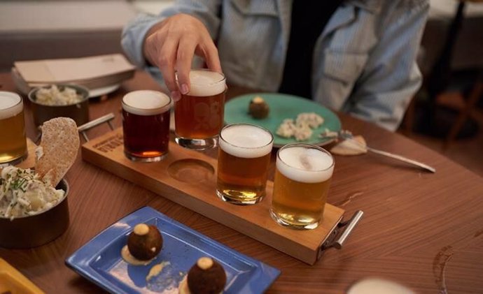 Menú degustación en la Factoría Cruzcampo