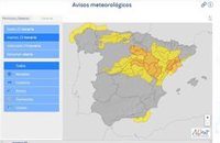 El primer temporal invernal dejará nevadas intensas por debajo de 800 metros que podrían afectar a Madrid capital