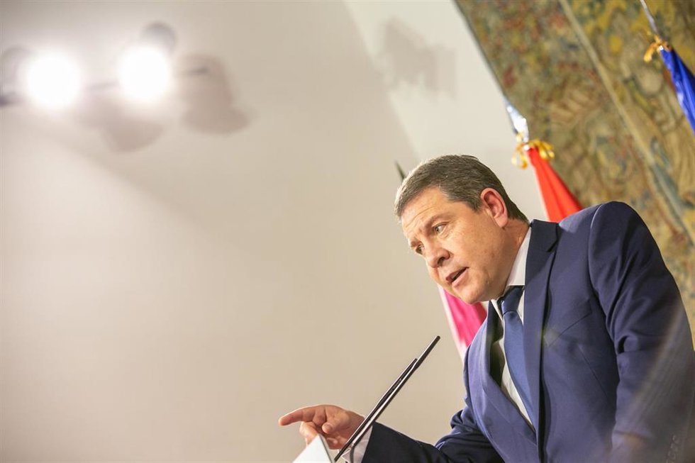 El presidente de C-LM, Emiliano García-Page