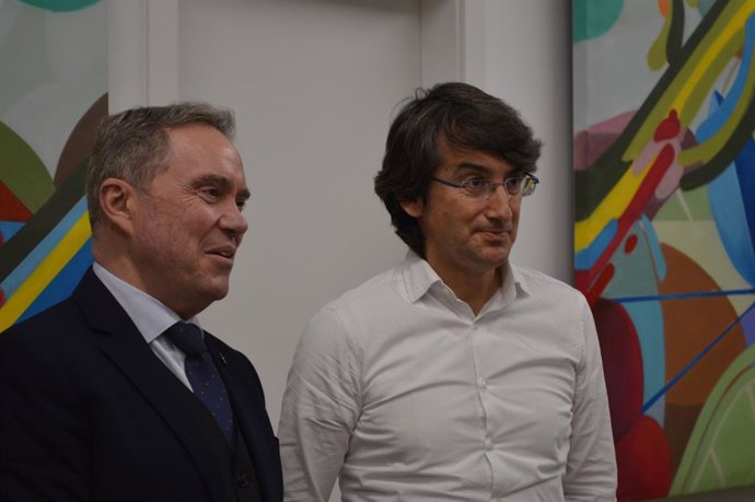 Manel Simon y Joan Serentill.