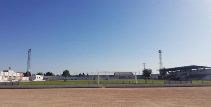 Campo de Fútbol de Quintanar de la Orden (Toledo).