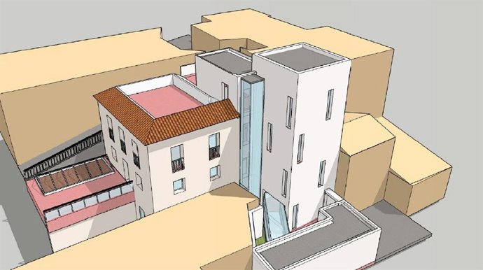 Recreación del Museo de la Uva Pasa de Almáchar