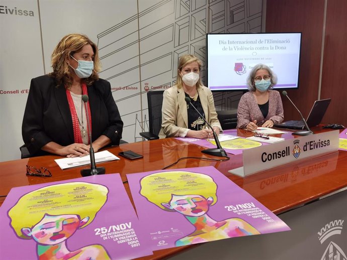 Presentación de los datos obtenidos por la Oficina de la Mujer del Consell de Ibiza respecto a las mujeres atendidas por violencia de género en 2021.