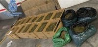 Siete detenidos por habilitar villas de lujo en tres provincias andaluzas para cultivar, almacenar y preparar marihuana