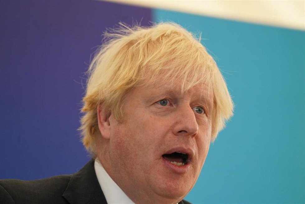 El primer ministro de Reino Unido, Boris Johnson. 