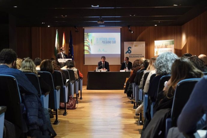 El vicepresidente de la Junta de Andalucía y consejero de Turismo, Regeneración, Justicia y Administración Local, Juan Marín, este lunes.