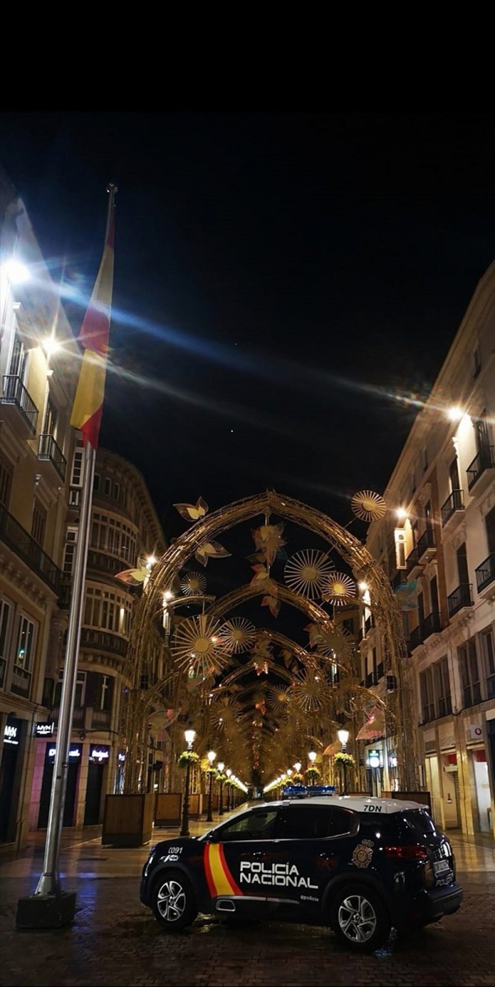 Imagen de recurso de la Policía Nacional en Málaga