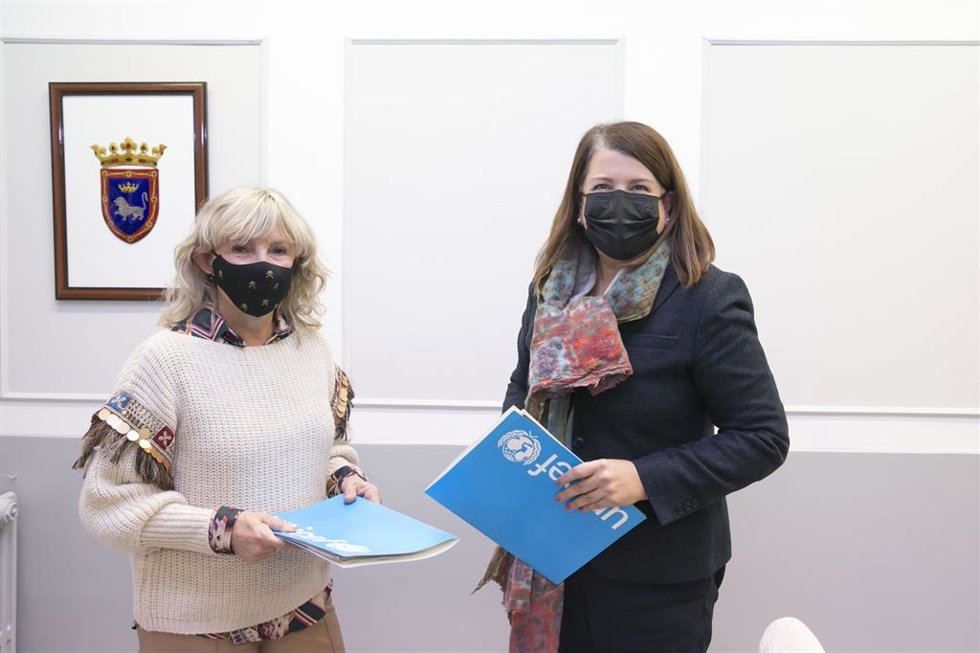 Presentación del informe de Unicef.