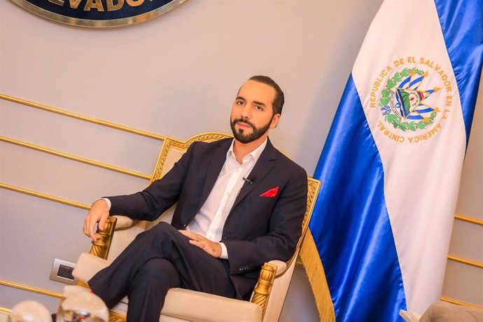 Archivo - Nayib Bukele, presidente de El Salvador.