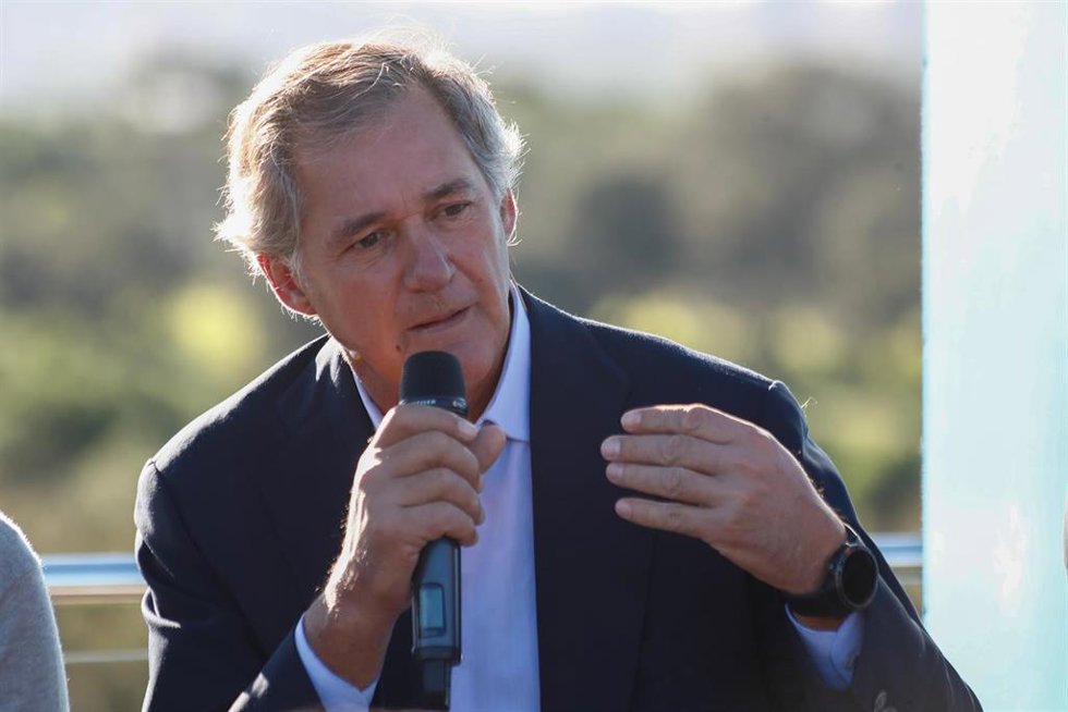 Archivo - Jose Manuel Entrecanales, President of Acciona, attends during the presentation of Acciona Open Espana of Golf, Spain Open, at Casa de Campo on October 05, 2021, in Madrid, Spain.
