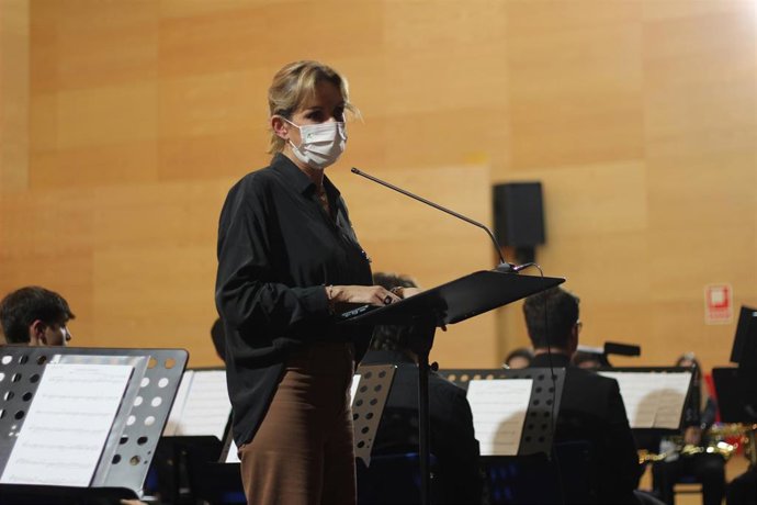 Troncoso interviene en la clausura el ciclo de actuaciones musicales conmemorativo del día de Santa Cecilia.