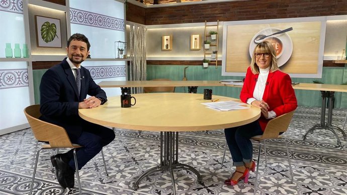 El presidente del Puerto de Barcelona, Dami Calvet, en el programa 'Caf d'Idees'.