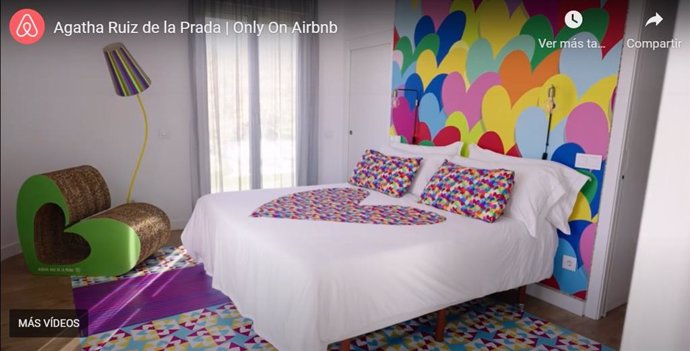 Airbnb elige a la diseñadora Agatha Ruiz de la Prada como anfitriona para promover Madrid