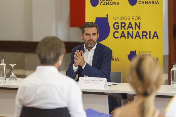Archivo - El diputado regional y presidente de Unidos por Gran Canaria (UxGC), Lucas Bravo de Laguna