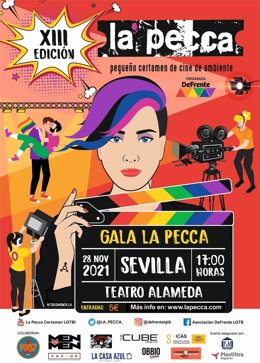 Cartel del certamen la Pecca, que se celebra en el Teatro Alameda este domingo 28 de noviembre.