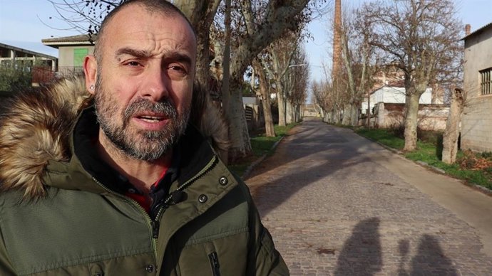 El portavoz de Cs en Épila, Javier Longarón.