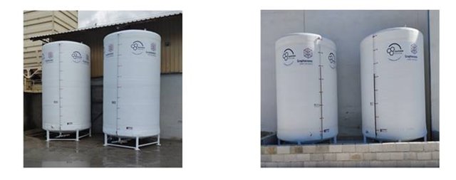 Foto de 2 instalaciones distintas realizadas en noviembre para distintos clientes