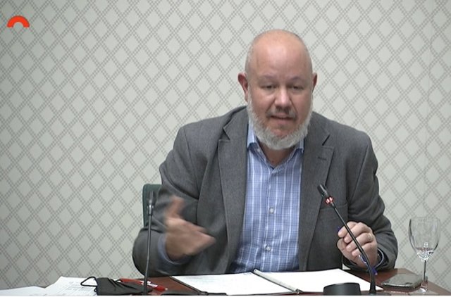 El secretario de Acción Institucional de Cs en Catalunya y diputado en el Parlament, Joan García.