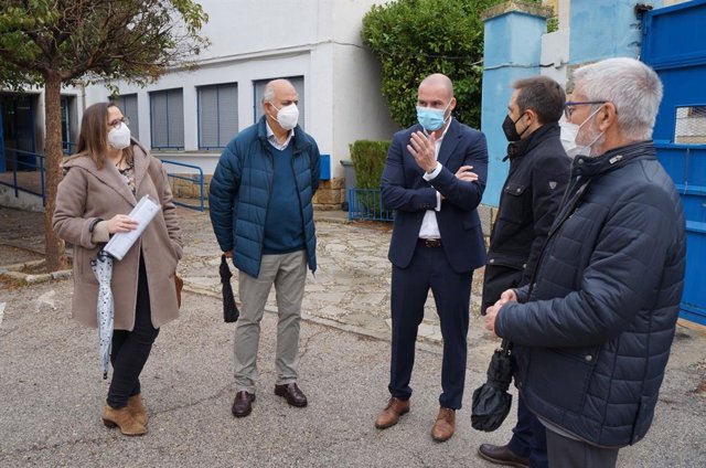 Visita al colegio Ruiz Jiménez.