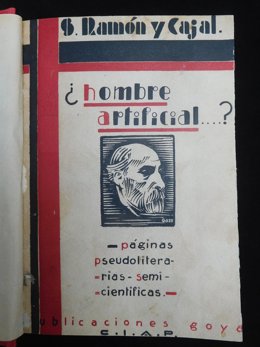 Una de las dos obras cedidas por el Museo de Huesca para una exposición sobre Santiago Ramón y Cajal que se celebra en Estocolmo (Suecia).