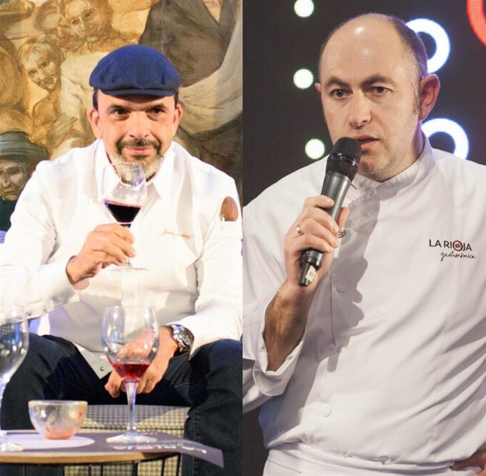 El cocinero Jesús Sánchez nombrado 'Amigo de La Rioja' e Ignacio Echapresto 'Embajador de La Rioja'