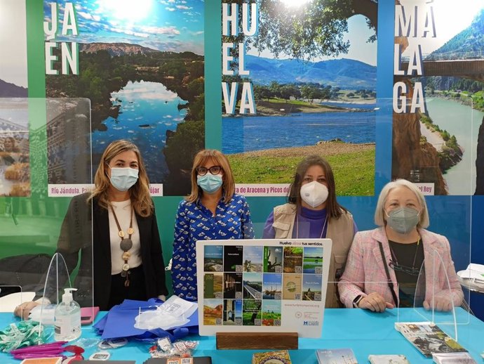 La provincia de Huelva se promociona en la feria Intur en Valladolid.