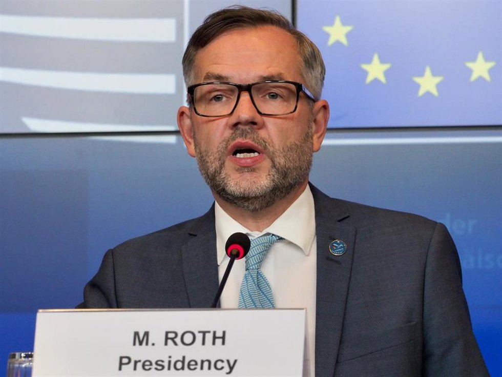 Archivo - El secretario de Estado alemán para Europa, Michael Roth