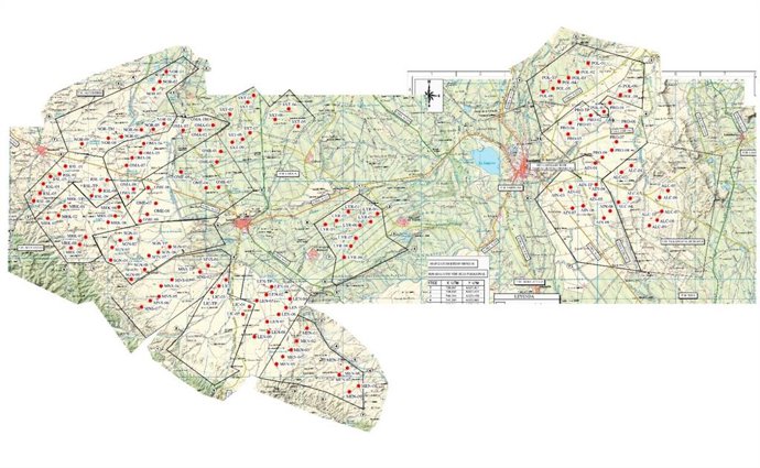 CHA alerta del impacto de los 19 parques eólicos proyectados en Monegros con un total de 171 aerogeneradores