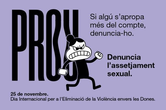 TMB lanza una campaña para que las mujeres denuncien el acoso en el transporte público