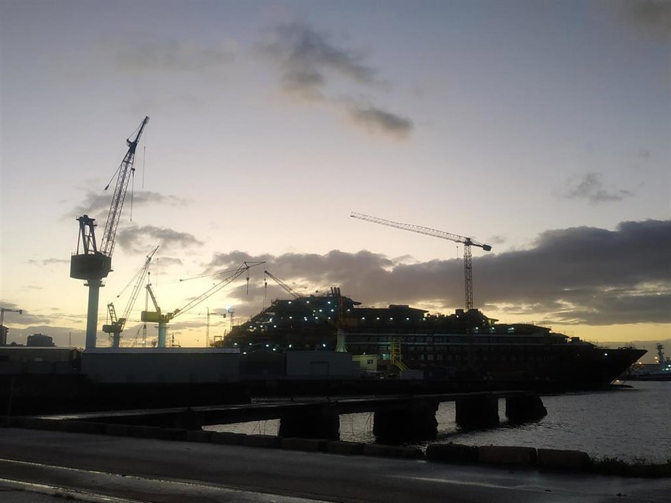 Archivo - Imagen del astillero Barreras de Vigo.