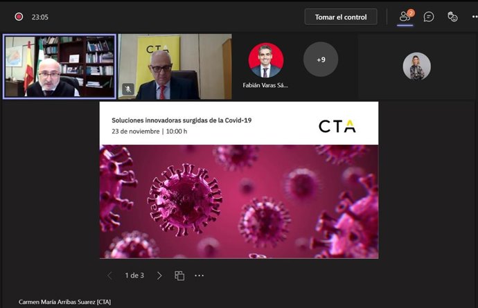 Jornada de CTA sobre soluciones innovadoras y desafíos frente al Covid.