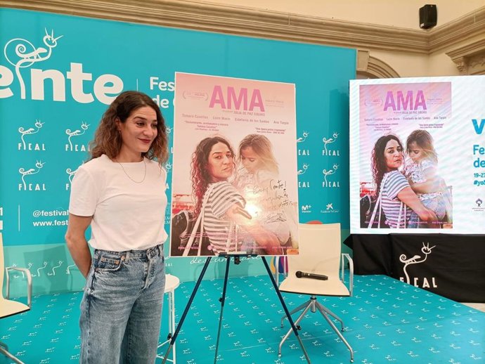 La actriz Tamara Casellas presenta 'Ama' en Fical.