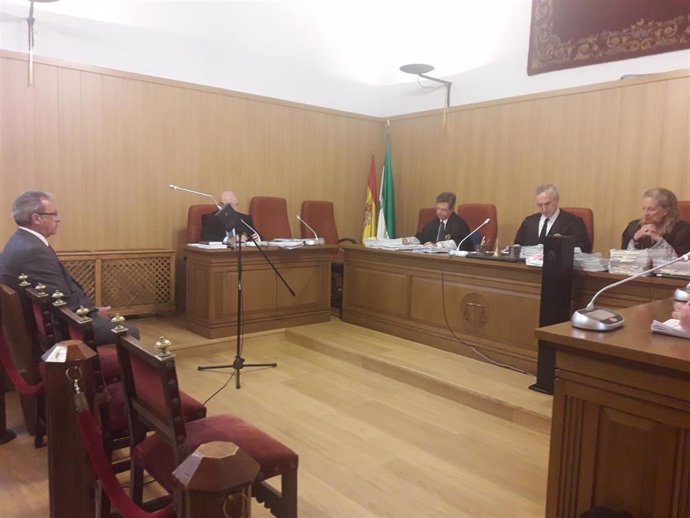 Archivo - Juicio en la Audiencia de Granada en junio de 2019 contra el coronel acusado de narcotráfico (archivo)
