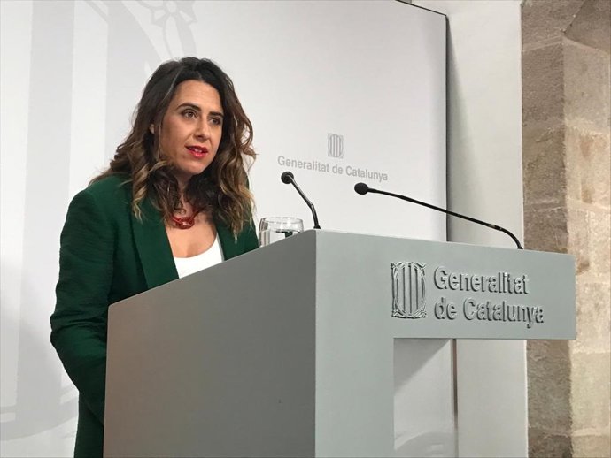 La portavoz de Govern, Patrícia Plaja