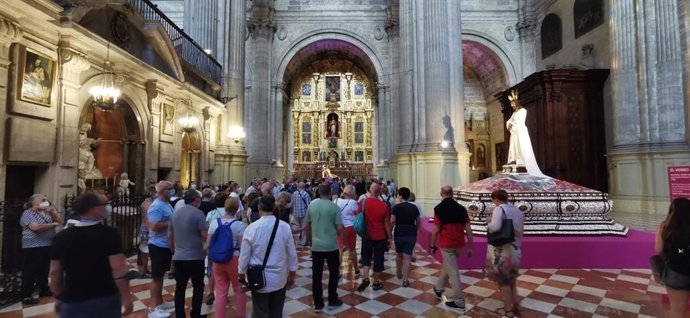 Más de 131.000 personas visitan la muestra 'El Verbo Encarnado' de la Agrupación de Cofradías de Málaga