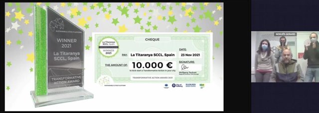 El Comité Europeo de las Regiones ha otorgado el premio en una ceremonia virtual