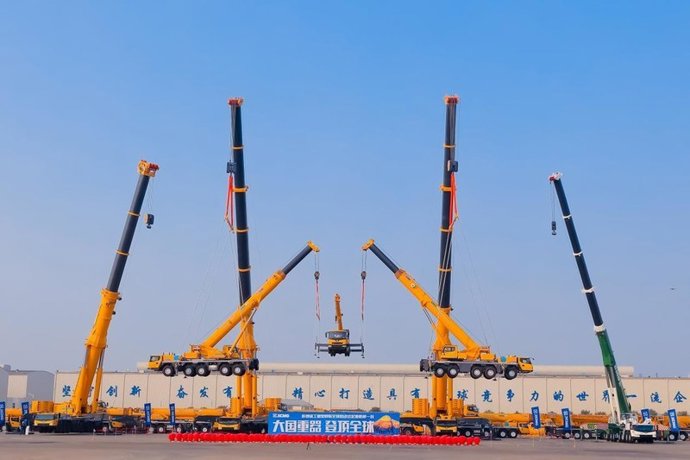 XCMG Takes Top Place in the ICM20 Ranking of the Worlds Largest Crane Manufacturers.