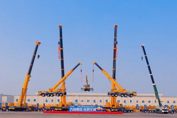XCMG Takes Top Place in the ICM20 Ranking of the Worlds Largest Crane Manufacturers.