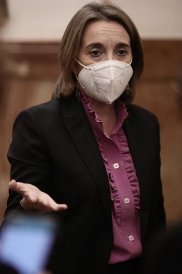 La portavoz parlamentaria del PP, Cuca Gamarra, en el Congreso de los Diputados, a 22 de noviembre de 2021