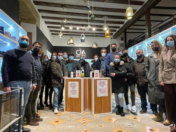 Recepción a los participantes en el evento Vareolive.